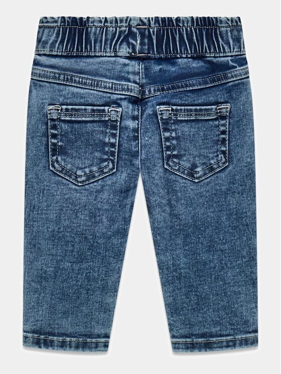 Guess Kids Guess Kids Spodnie materiałowe 183318 Niebieski Regular Fit