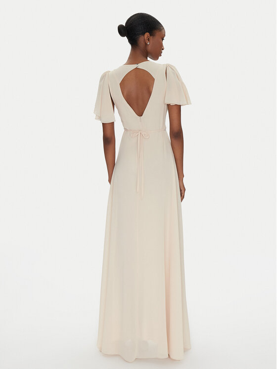 Rinascimento Rinascimento Rochie de seară CFC0122466003 Bej Regular Fit