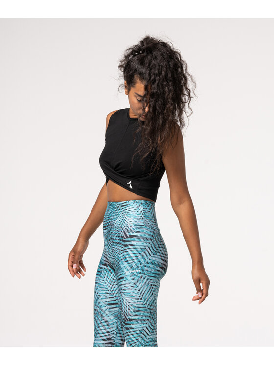 Carpatree Carpatree Top TopGaiaShort Czarny Fitted Fit