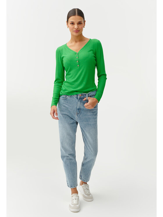 TATUUM TATUUM Blúzka NATASZA Zelená Classic Fit