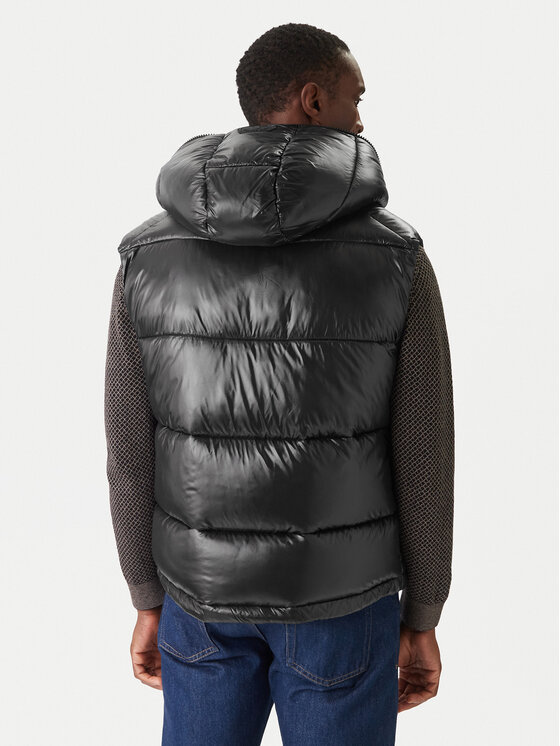Save The Duck Save The Duck Жилет D80296M LOVE21 Чорний Regular Fit