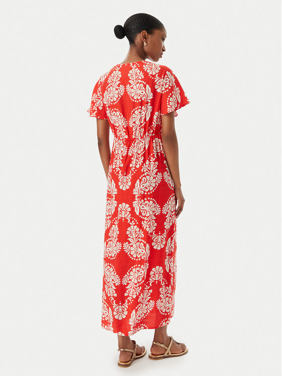 LOLA CASADEMUNT LOLA CASADEMUNT Літня сукня LS2616137 Світло-червоний Regular Fit