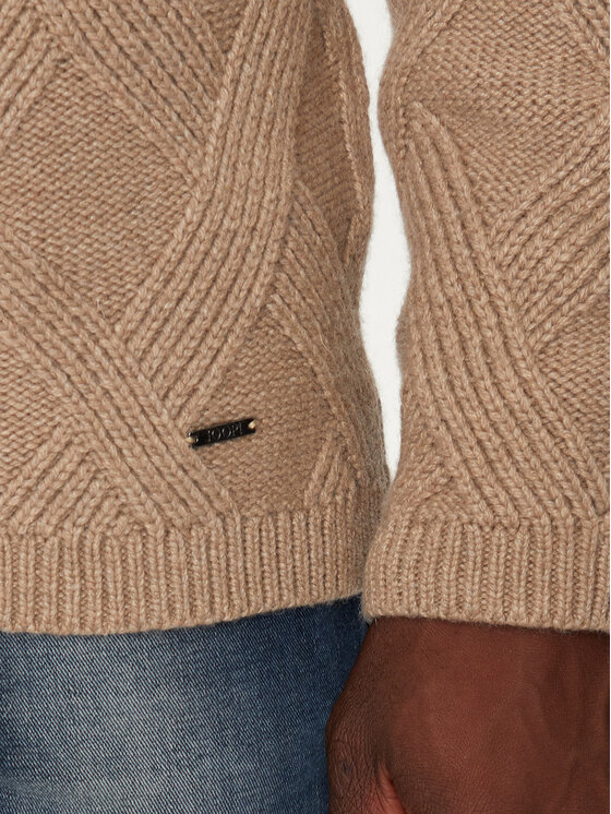 JOOP! JOOP! Sweater 17 JK-28Diamondo 30043058 Bézs Modern Fit