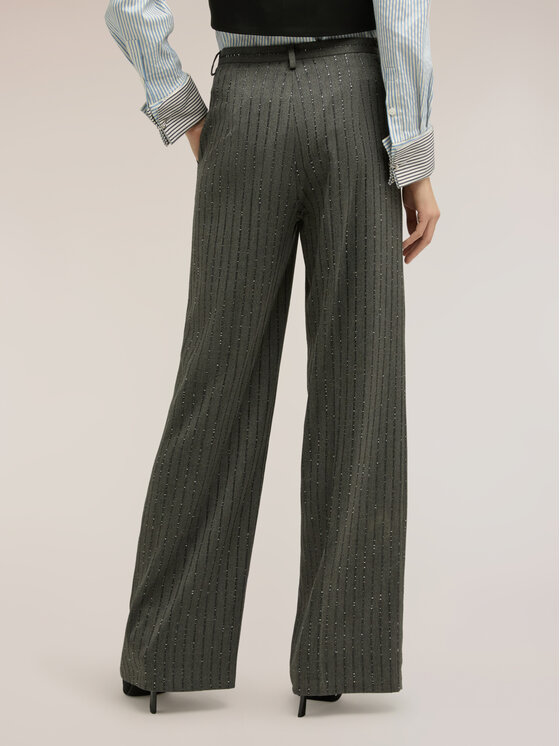 Motivi Motivi Pantaloni di tessuto P038Q004444N0S3 Grigio Over Fit