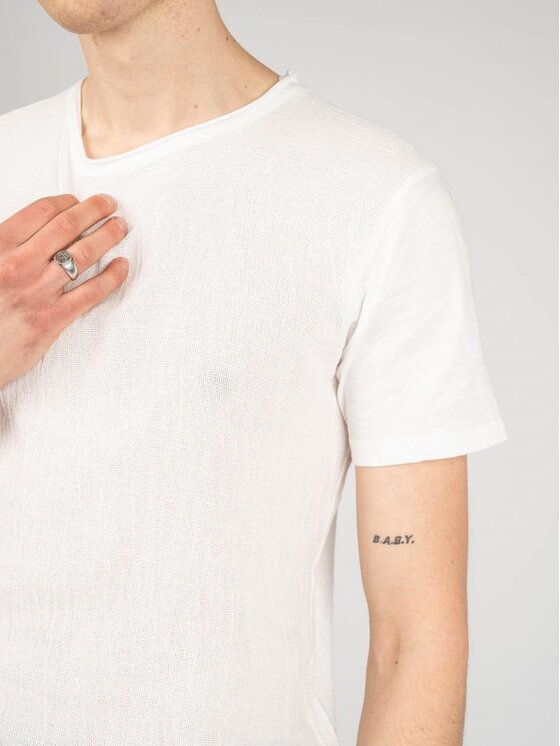 Xagon Xagon T-shirt P22082 V5 8300 Bianco Regular Fit