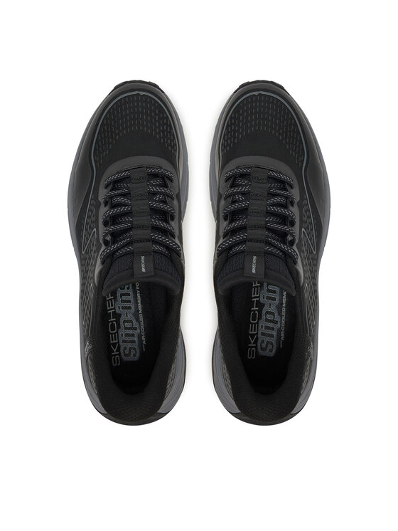 Skechers Skechers Трекінгові черевики Switch Back-Mist 237685/BKMT Чорний