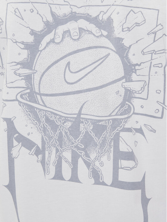 Nike Nike Póló HJ3431 121 Fehér Loose Fit