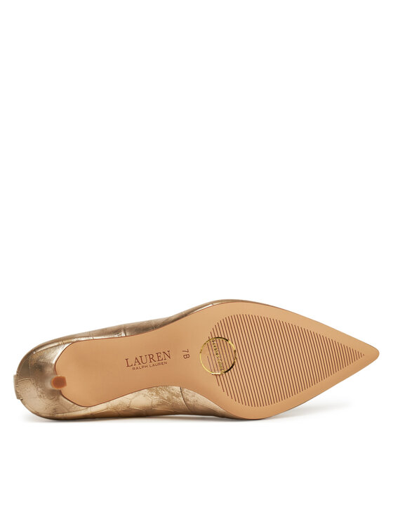 LAUREN RALPH LAUREN LAUREN RALPH LAUREN Čevlji z visoko peto 802966871001 Zlata