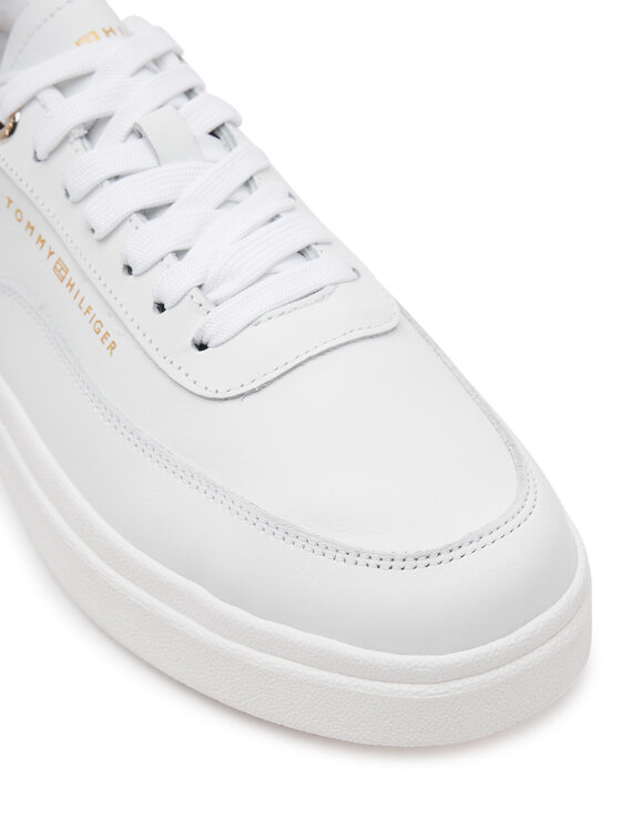 Tommy Hilfiger Tommy Hilfiger Sneakers Modern Court Sneaker Lthr FW0FW08800 Bianco
