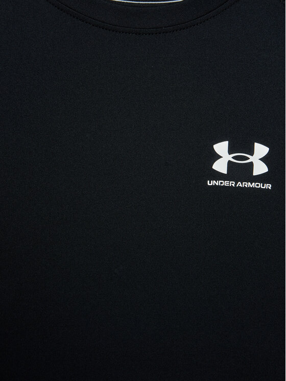 Under Armour Under Armour Тениска от техническо трико Ua Hg Armour Ls 1361731 Черен Fitted Fit