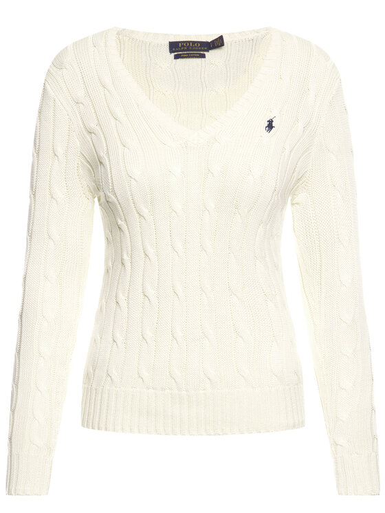 Polo Ralph Lauren Polo Ralph Lauren Sweter Kimberly 211580008026 Beżowy Regular Fit
