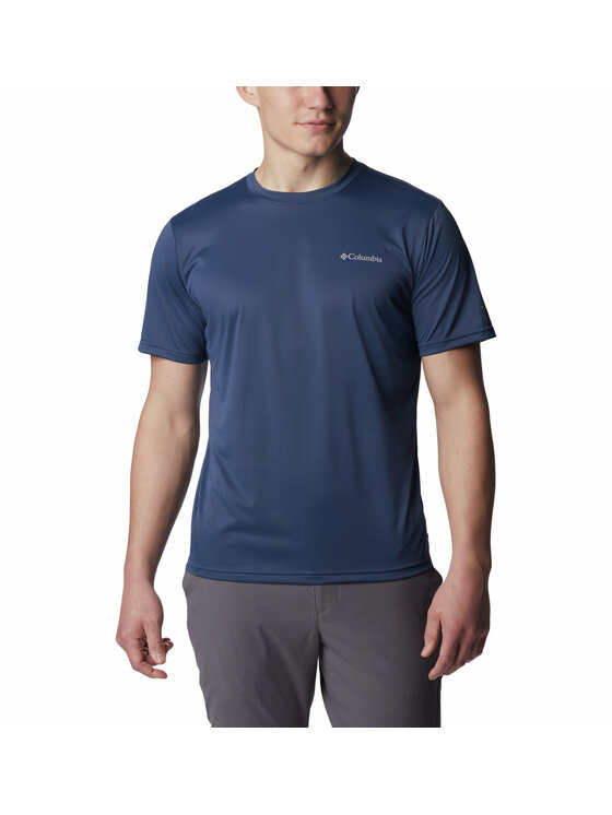 Columbia Columbia T-Shirt 199039 Niebieski Regular Fit