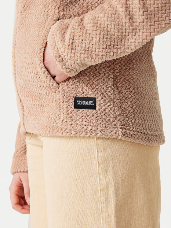 Regatta Regatta Флісовий реглан Heidy Fluffy RWA640 Бежевий Regular Fit