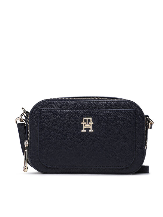 Tommy Hilfiger Tommy Hilfiger Τσάντα Th Emblem Camera AW0AW14501 Σκούρο μπλε