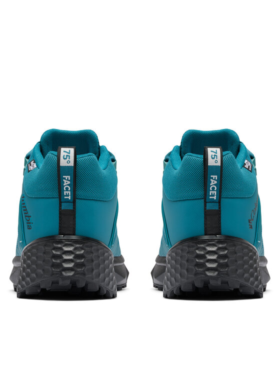 Columbia Columbia Trekking čevlji Facet 75 Mid Outdry 2099731 Zelena