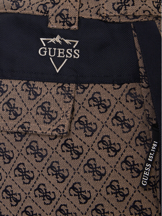 Guess Guess Smučarske hlače M5BB77 WF182 Rjava Regular Fit