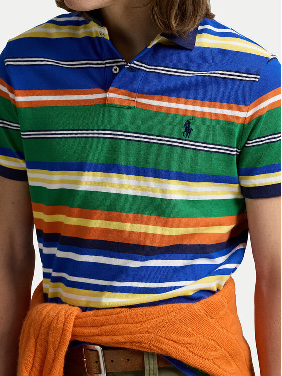 Polo Ralph Lauren Polo Ralph Lauren Поло 710963480002 Кольоровий Custom Fit