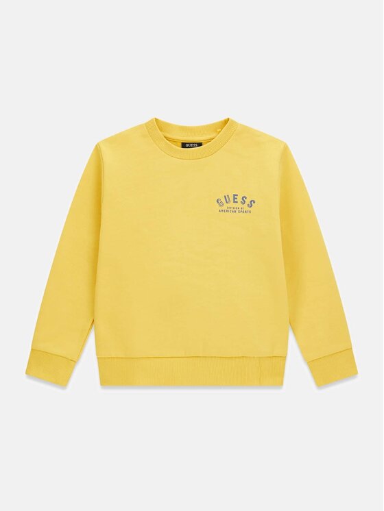 Guess Kids Guess Kids Bluza 183755 Żółty Classic Fit