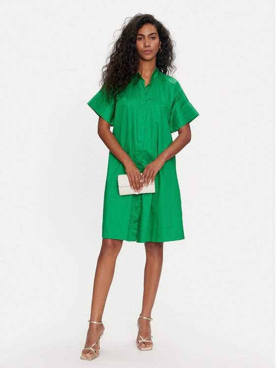 TATUUM Tatuum Haljina košulja Aliati T2410.202 Zelena Relaxed Fit
