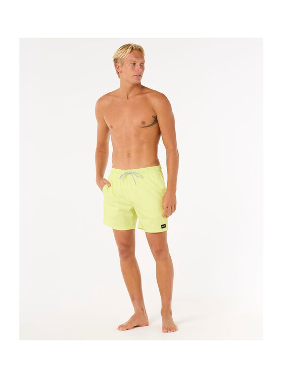 Rip Curl Rip Curl Szorty kąpielowe Daily Volley Żółty Standard Fit