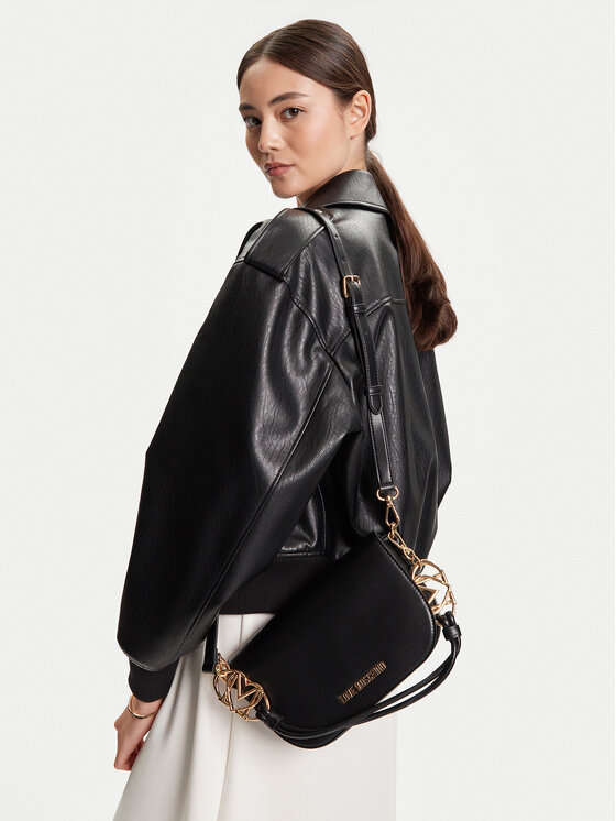LOVE MOSCHINO LOVE MOSCHINO Ročna torba JC4049PP1NLF0000 Črna