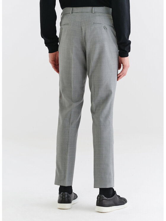 Pako Lorente Pako Lorente Spodnie garniturowe P23SF-6G-011 Szary Slim Fit