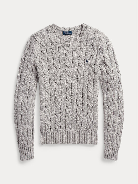 Polo Ralph Lauren Polo Ralph Lauren Džemperis 211947924001 Pelēks Slim Fit