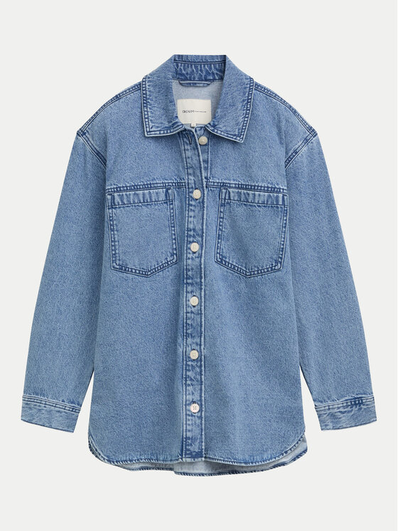 Tom Tailor Denim Tom Tailor Denim Traper jakna 1045967 Plava Regular Fit