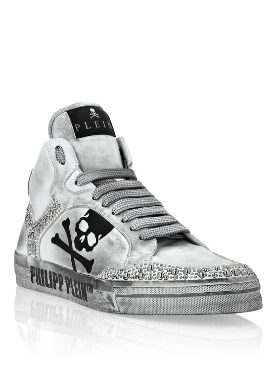 PHILIPP PLEIN PHILIPP PLEIN Sneakersy 20795 Biela