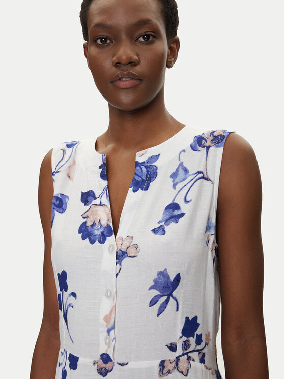 Iconique Iconique Vestito estivo IC25-053 Bianco Regular Fit