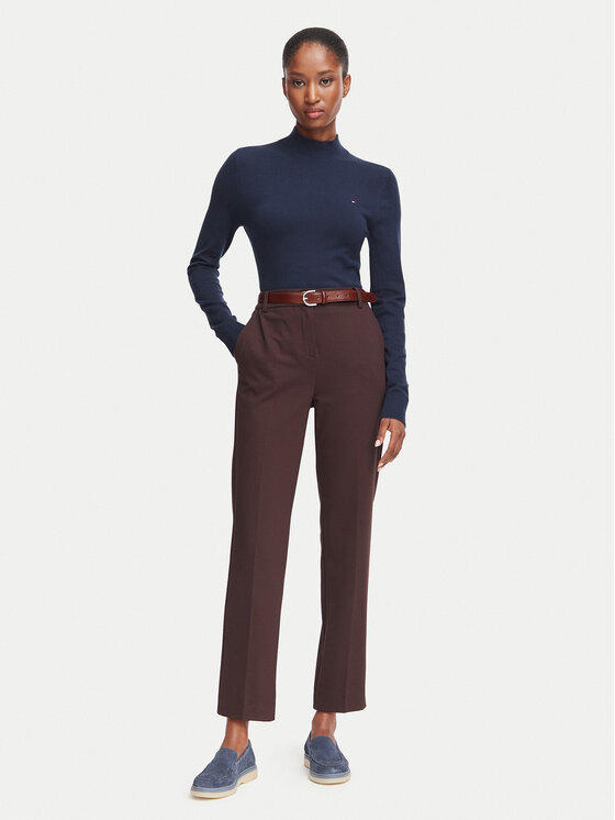 Tommy Hilfiger Tommy Hilfiger Megztinis WW0WW51383 Tamsiai mėlyna Regular Fit