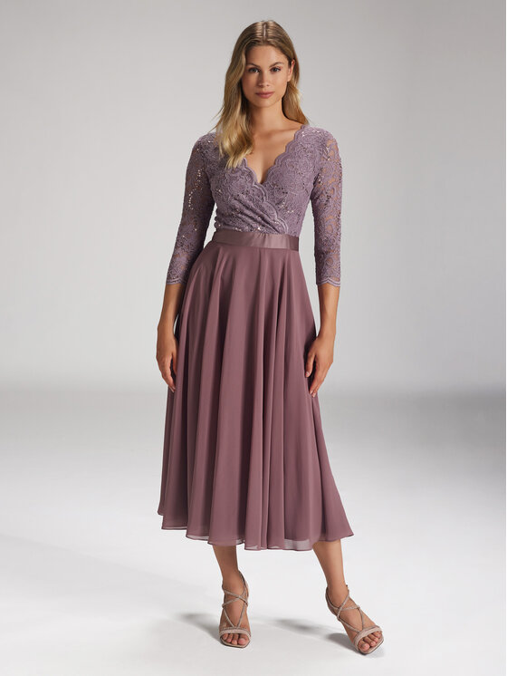 Swing Swing Coctailkleid 5AE29100 Rosa Regular Fit