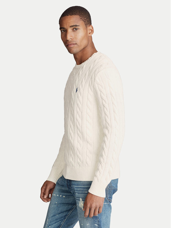 Polo Ralph Lauren Polo Ralph Lauren Sweater 710775885024 Ekru Regular Fit
