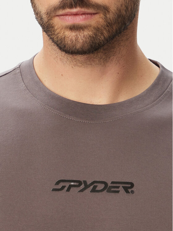 Spyder Spyder T-krekls W126-SPMTS-1009-42X Pelēks Regular Fit