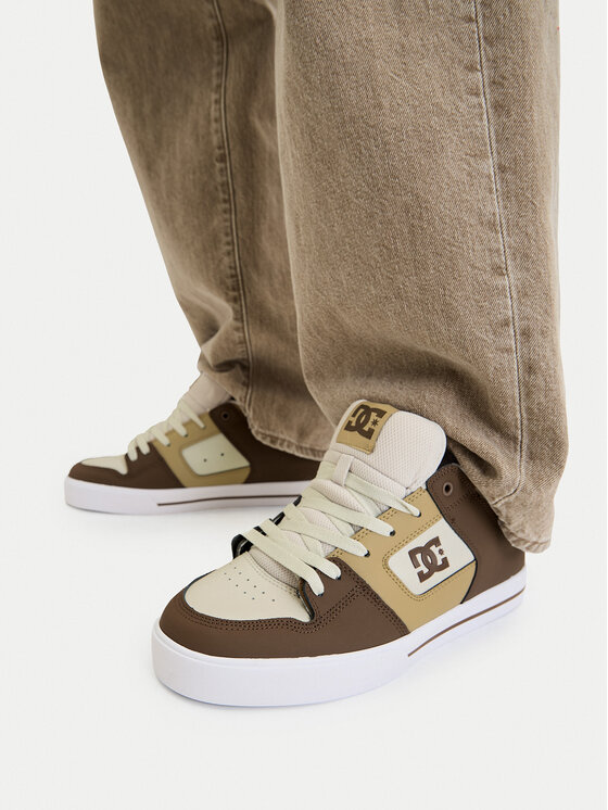 DC Shoes DC Shoes Sneakersy EO-PURE DC01782210 Brązowy