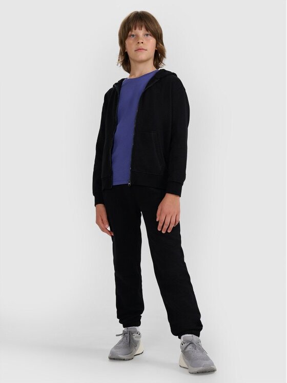 4F 4F Μπλούζα 4FJWMM00TSWSM1859-20S Μαύρο Oversize