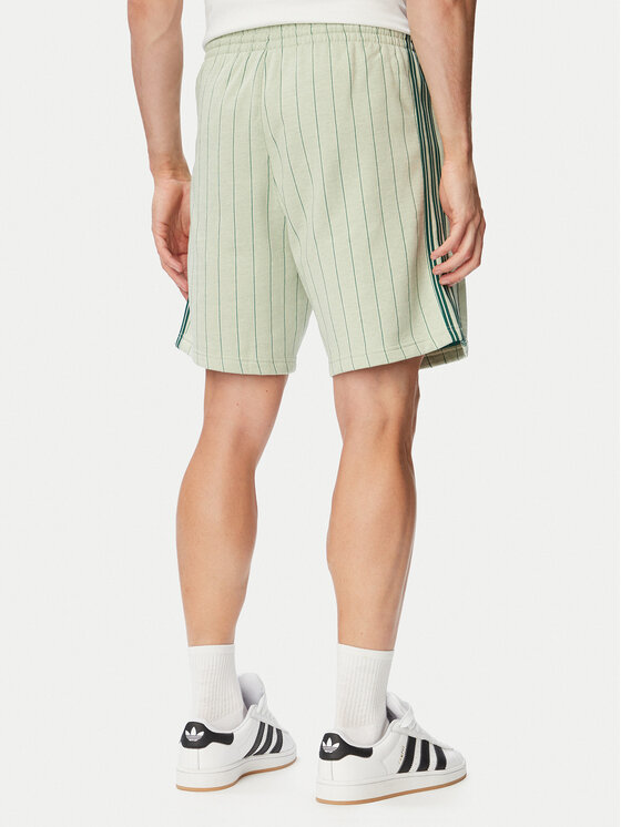 adidas adidas Αθλητικό σορτς Pinstripes KT4328 Κρεμ Regular Fit