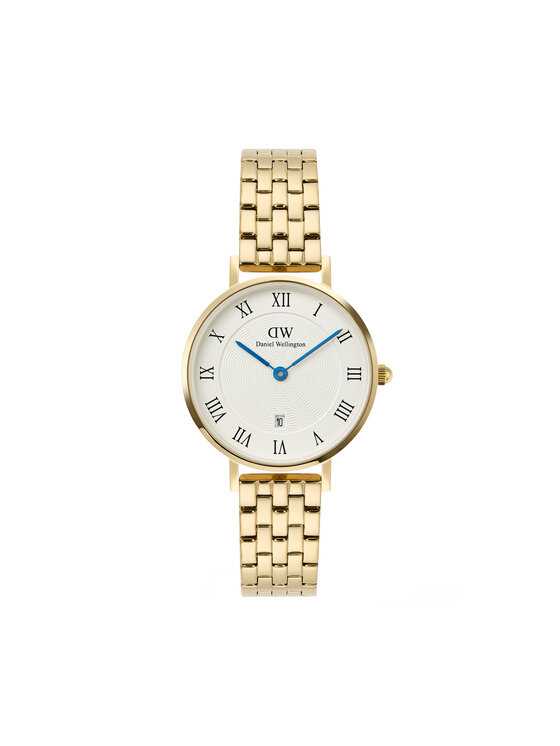 Daniel Wellington Zegarek Petite Roman Numerals DW00100857 Złoty