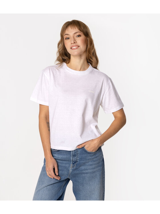 T-Shirt, rozmiar S, Białe, CROPPED 8515