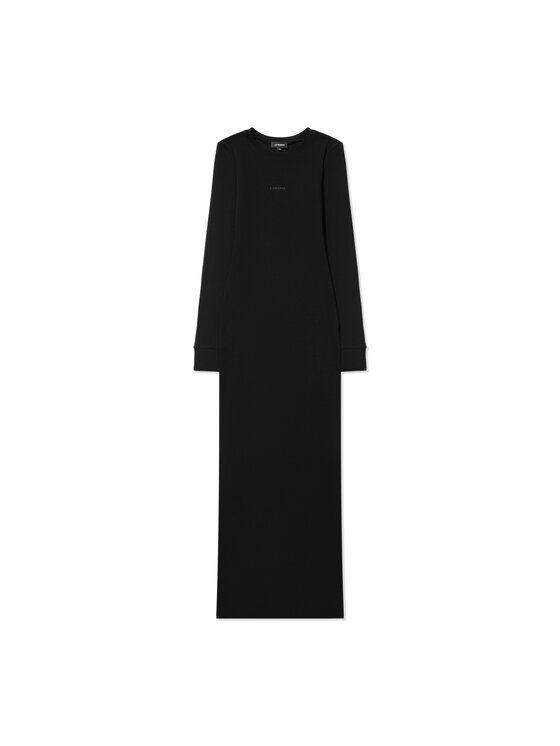 La Mania La Mania Vestito da giorno LEE Nero Classic Fit