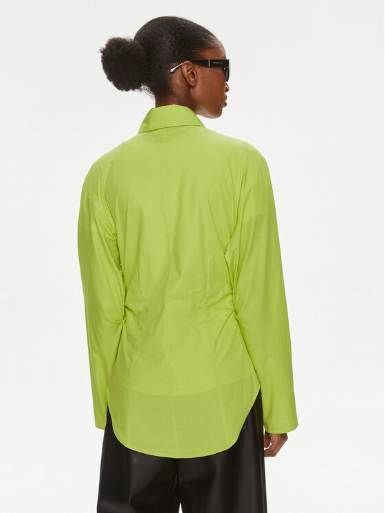 HUGO Hugo Camicia Ezrya 50506844 Verde Regular Fit