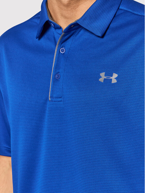 Under Armour Under Armour Polo Ua Tech 1290140 Niebieski Loose Fit