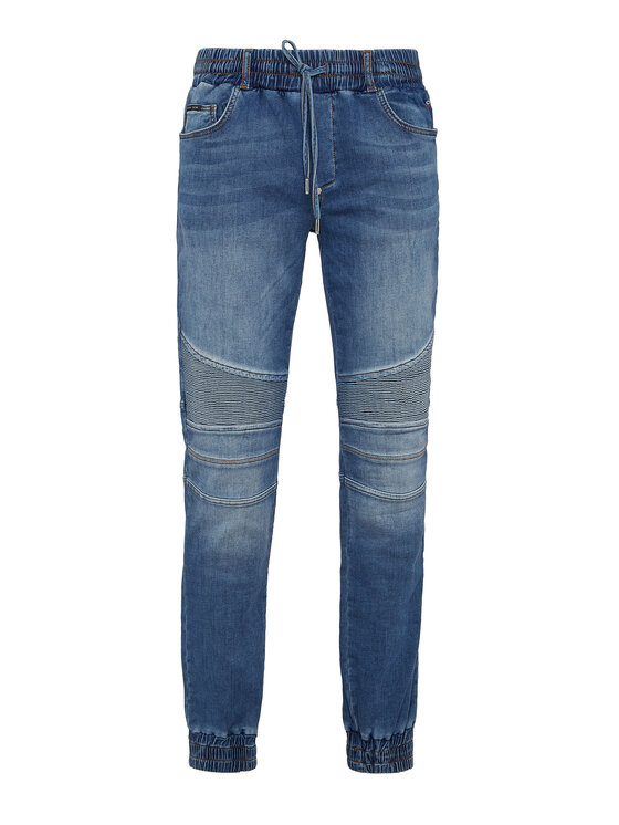 PHILIPP PLEIN PHILIPP PLEIN Jeansy 8075 Niebieski Jegging Fit