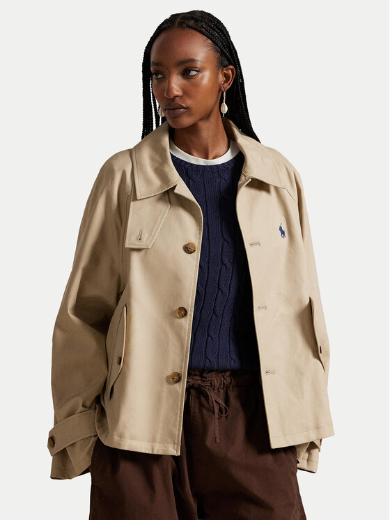 Polo Ralph Lauren Trench 211A93141001 Bej Oversize