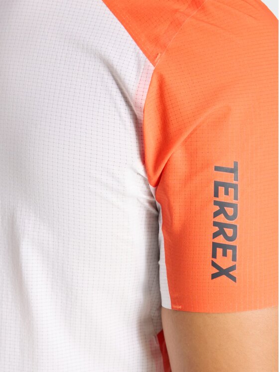 adidas adidas Koszulka techniczna TERREX XPERIOR PRO Biały Slim Fit