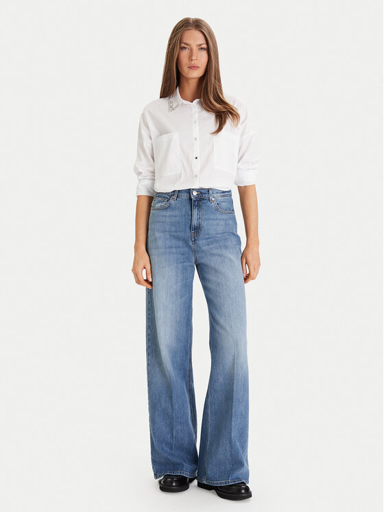 Morgan Morgan Särk 252-CRISTO Valge Loose Fit