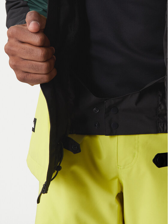 Quiksilver Quiksilver Snowboard kabát Sycamore Block 20K JK EQYTJ03503 Zöld Relaxed Fit