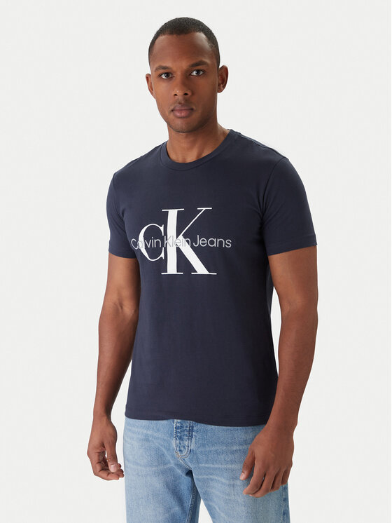 Calvin Klein Jeans Calvin Klein Jeans T-shirt J30J320935 Blu scuro Slim Fit