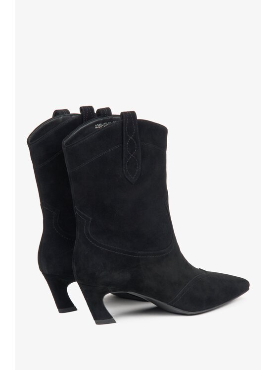 Estro Estro Kovbojské topánky ER00116169 Čierna