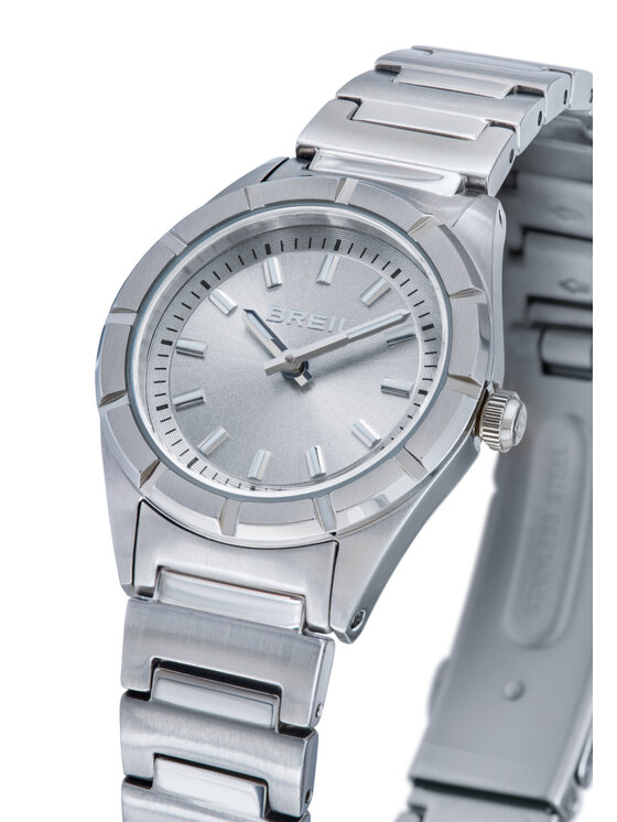 Breil Breil Zegarek B 12 H Srebrny